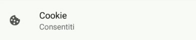 Chrome Mobile disattivare cookie