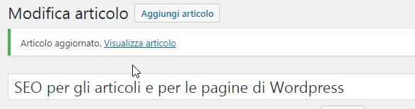 titolo seo per articoli wordpress