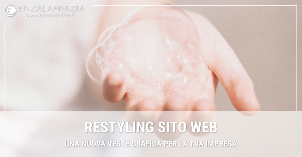 Restyling sito web - Una nuova grafica per il tuo sito web a partire da soli 400 euro