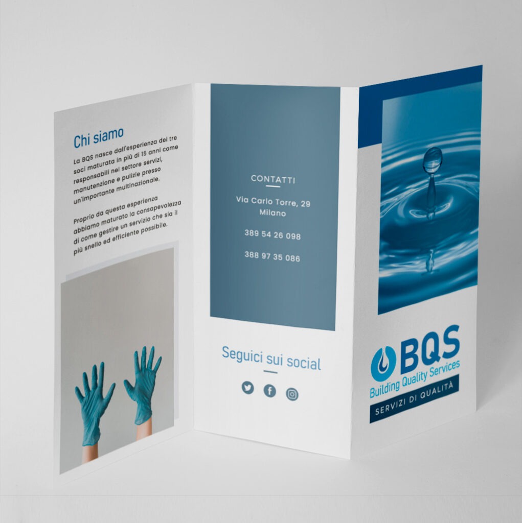 BQS servizi creazione grafica brochure