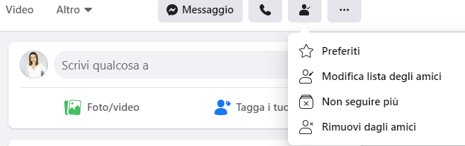 Smetti diseguire su Facebook