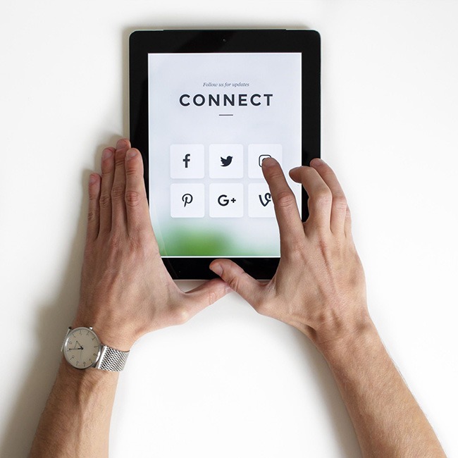 Coordinato grafico social network