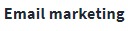 Email marketing