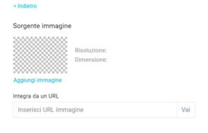Impostazioni blocchi template email Getresponse