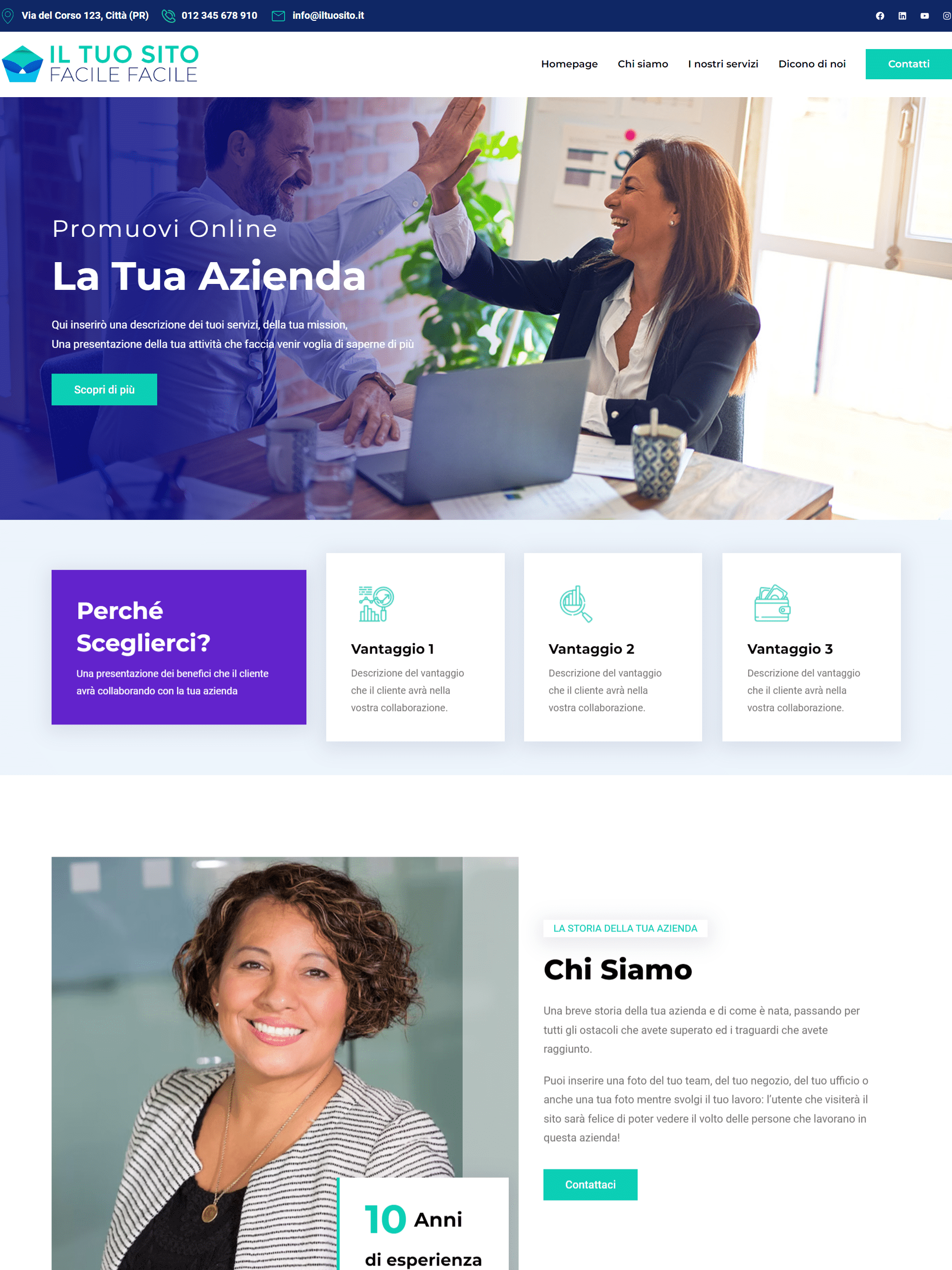 Sito web economico 150 euro Anteprima
