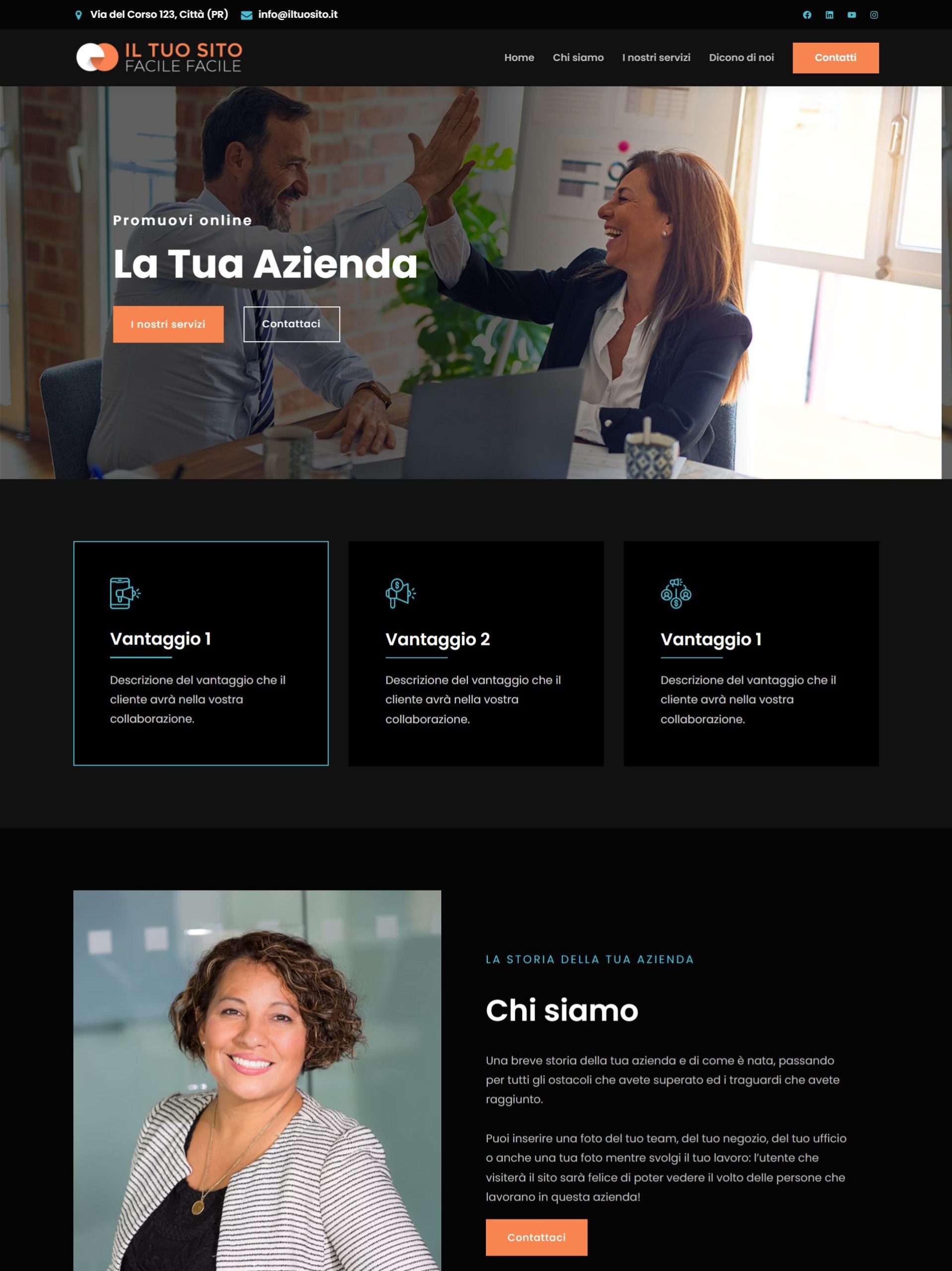 Sito web economico 150 euro Anteprima