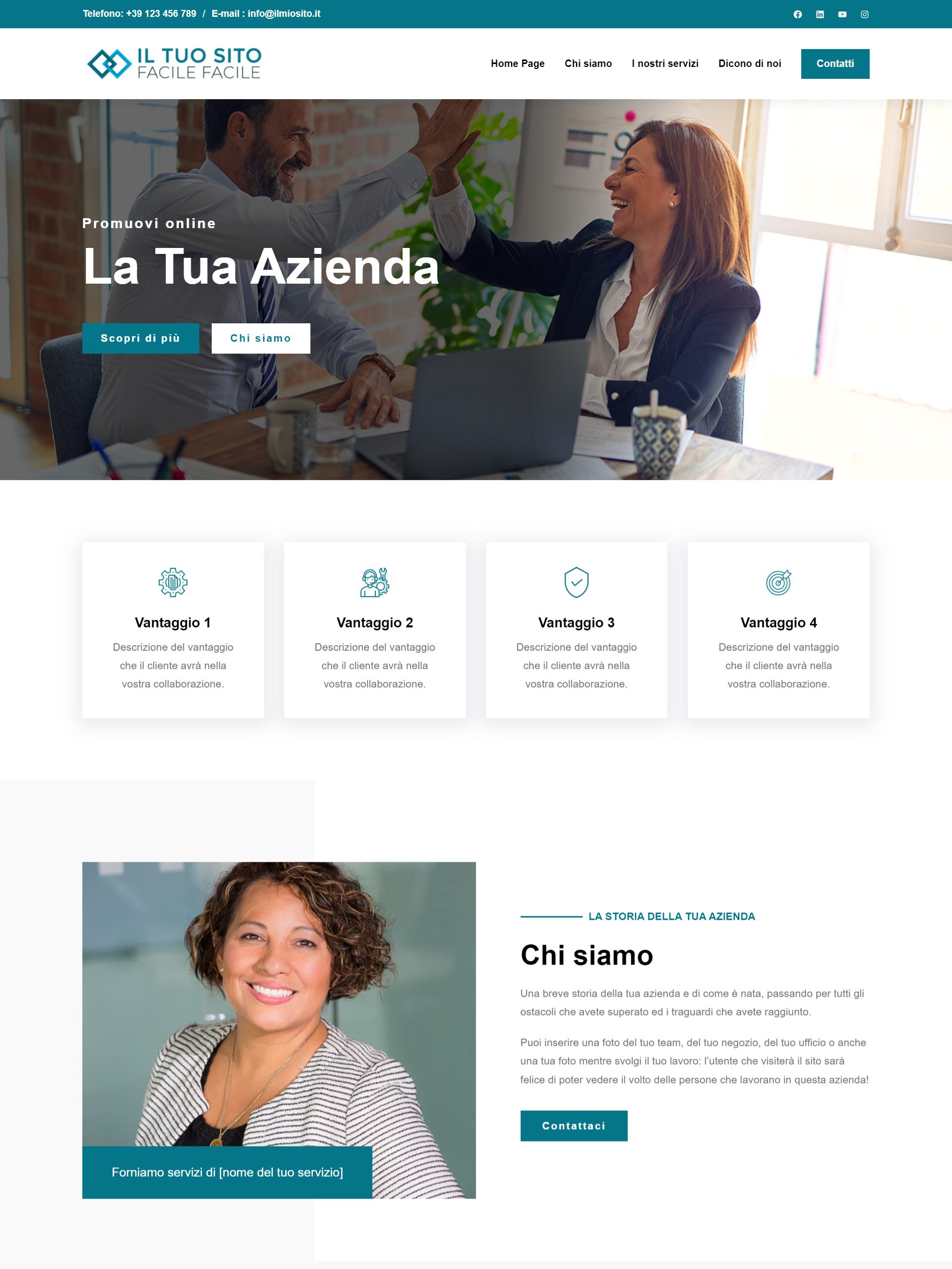 Sito web economico 150 euro Anteprima
