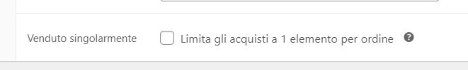 Limita numero acquisti con Woocommerce